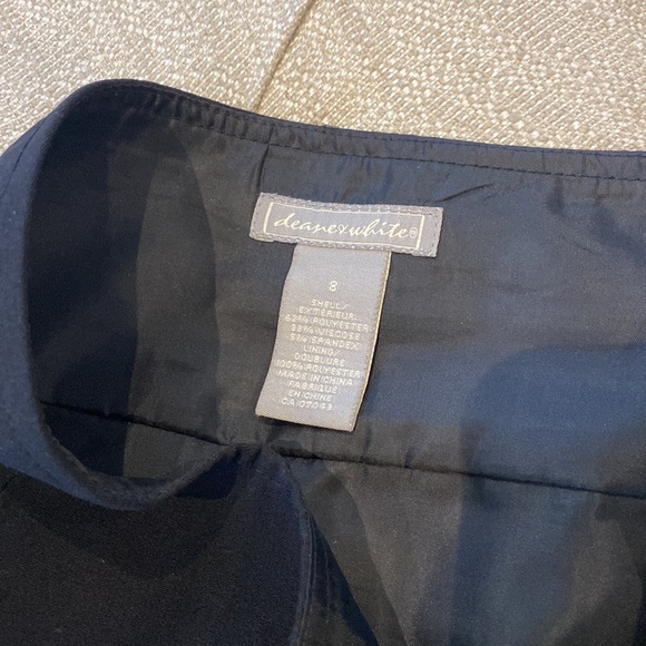 “A” line black skirt - Picture 2 of 2